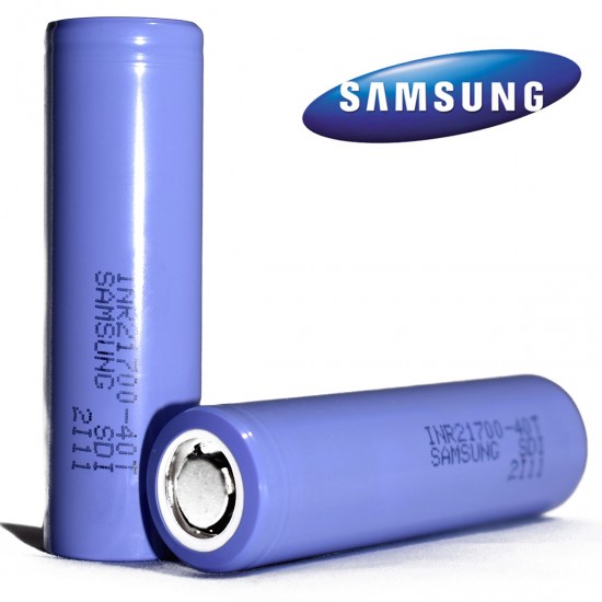 סוללה Samsung 40T 21700 4000mAh 35A