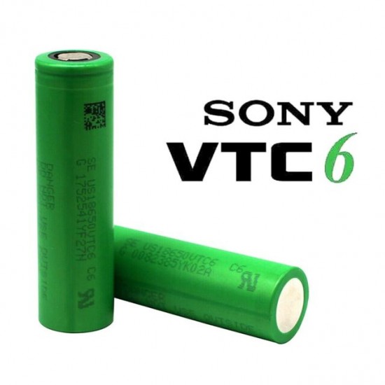 Sony Battery US18650VTC6 3.7V 3000mAh 