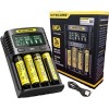 מטען סוללות מהיר 4 ערוצים NITECORE UMS4