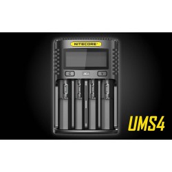 מטען סוללות מהיר 4 ערוצים NITECORE UMS4