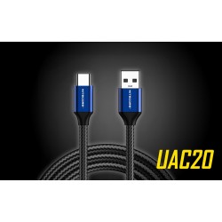 Nitecore USB-C to USB-A 2.0 Charging Cable 1M