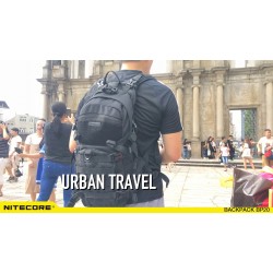 Nitecore BP20 Backpack 20L Waterproof with pocket rain cover