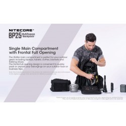 Nitecore BP25 Backpack 25 Liter Waterproof 