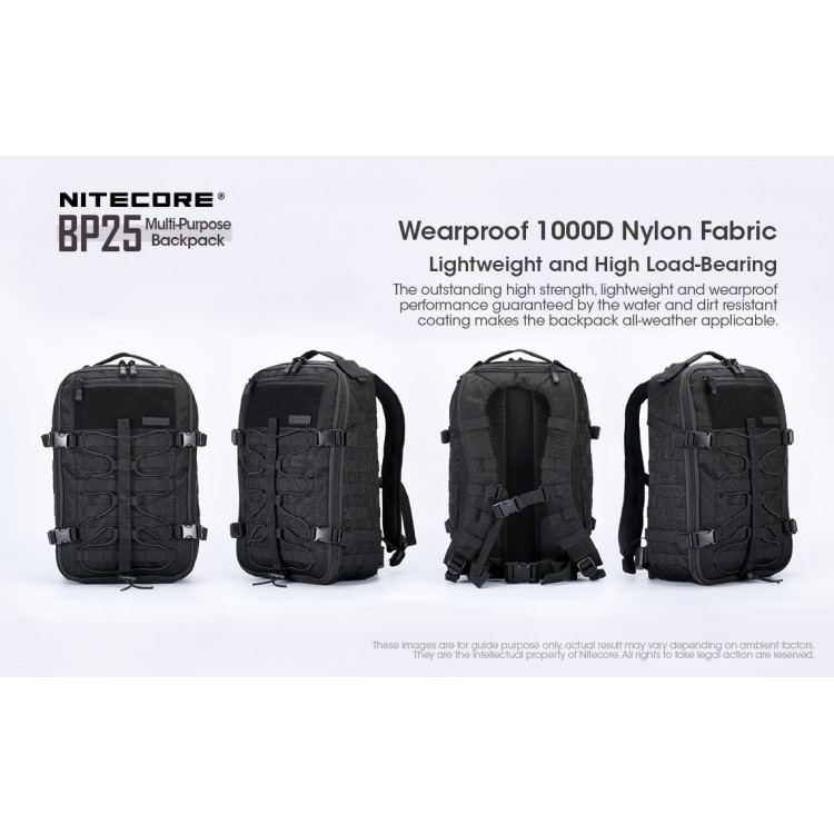 Nitecore BP25 Backpack 25 Liter Waterproof 