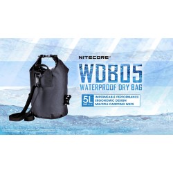 Nitecore WDB05 waterproof Dry Bag 5L