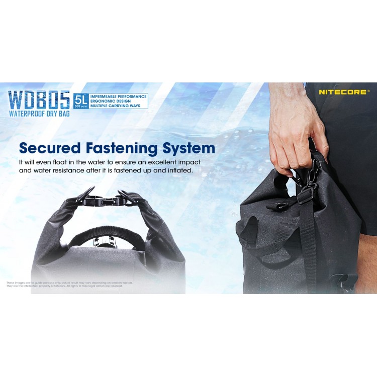 Nitecore WDB05 waterproof Dry Bag 5L