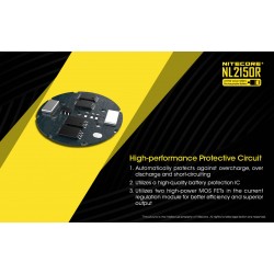 Nitecore NL2150R 5000mAh USB-C Rechargeable 21700 Battery