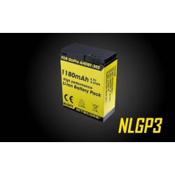 Nitecore NLGP3 Li-ion Battery GoPro HERO3/3+ Camera