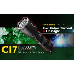 Nitecore CI7 2500 Lumen Infrared Flashlight with IR Illuminator