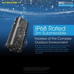 Nitecore NPB2 10000mAh Waterproof Power Bank