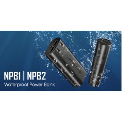 מטען נייד סוללת גיבוי מוגן מים 10000 מ"א Nitecore NPB2