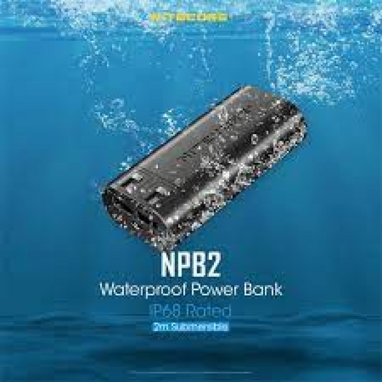 Nitecore NPB2 10000mAh Waterproof Power Bank