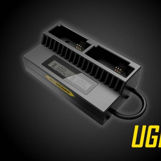 Nitecore UGP4 USB Dual Slot Charger GoPro Hero 3/4 Battery