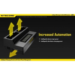 Nitecore UGP4 USB Dual Slot Charger GoPro Hero 3/4 Battery