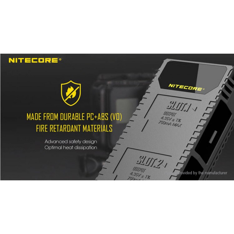 Nitecore UGP5 Dual Slot Charger, for GoPro Hero5 Battery