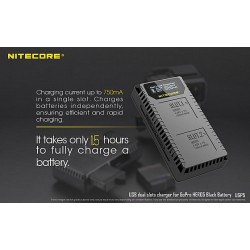 Nitecore UGP5 Dual Slot Charger, for GoPro Hero5 Battery