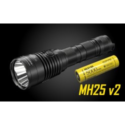 פנס טאקטי 1300 לומן 475 מטר הארה NITECORE MH25 v2