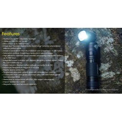 Nitecore MT21C 1000 Lumen Adjustable Right Angle Flashlight