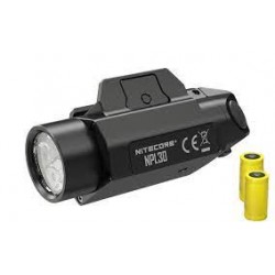 Nitecore NPL30 1200 Lumen Rail Mount Gun Flashlight