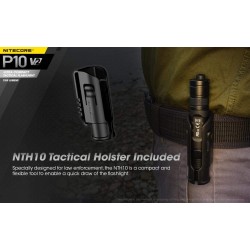 פנס טקטי קטן עוצמתי 1100 לומן NITECORE P10 V2