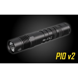 פנס טקטי קטן עוצמתי 1100 לומן NITECORE P10 V2