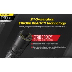 Nitecore P10 V2 1100 Lumen LED Flashlight