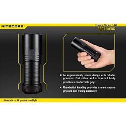 Nitecore EA41 1020 Lumens LED Flashlight - Uses 4xAA