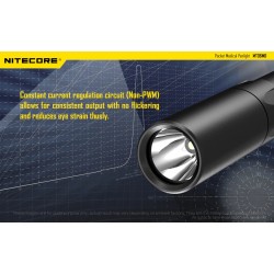 פנס עט כיס לאיבחון רפואי 180 לומן  Nitecore MT06MD