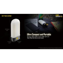 Nitecore LR60 280 Lumen LED Camping Light and Power Bank