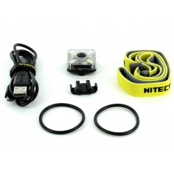 Nitecore NU05 Headlamp Mate & Safety Light kit (red-white)