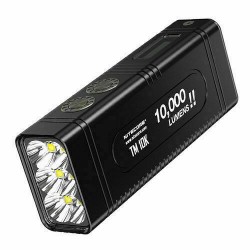 Nitecore TM10K 10,000 Lumen Burst Rechargeable Flashlight