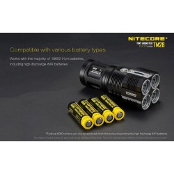 NITECORE TM28 6000 Lumen Rechargeable Flashlight