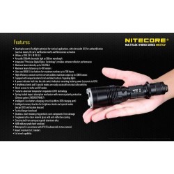 פנס לד צבעוני נטען 1000 לומן NITECORE MH27