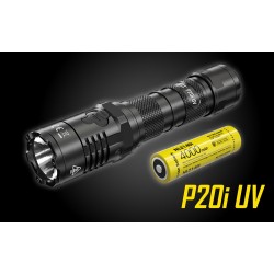 פנס נטען 1800 לומן כולל אולטרה סגול NITECORE P20i UV