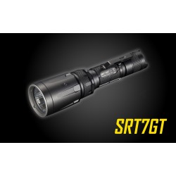 פנס טקטי 1000 לומן 4 צבעים וUV אולטרה סגול | NITECORE SRT7GT